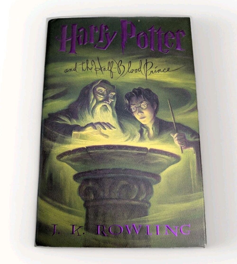 Harry Potter Half Blood Prince 1st Edition Hardcover Misprint Error JK Rowling